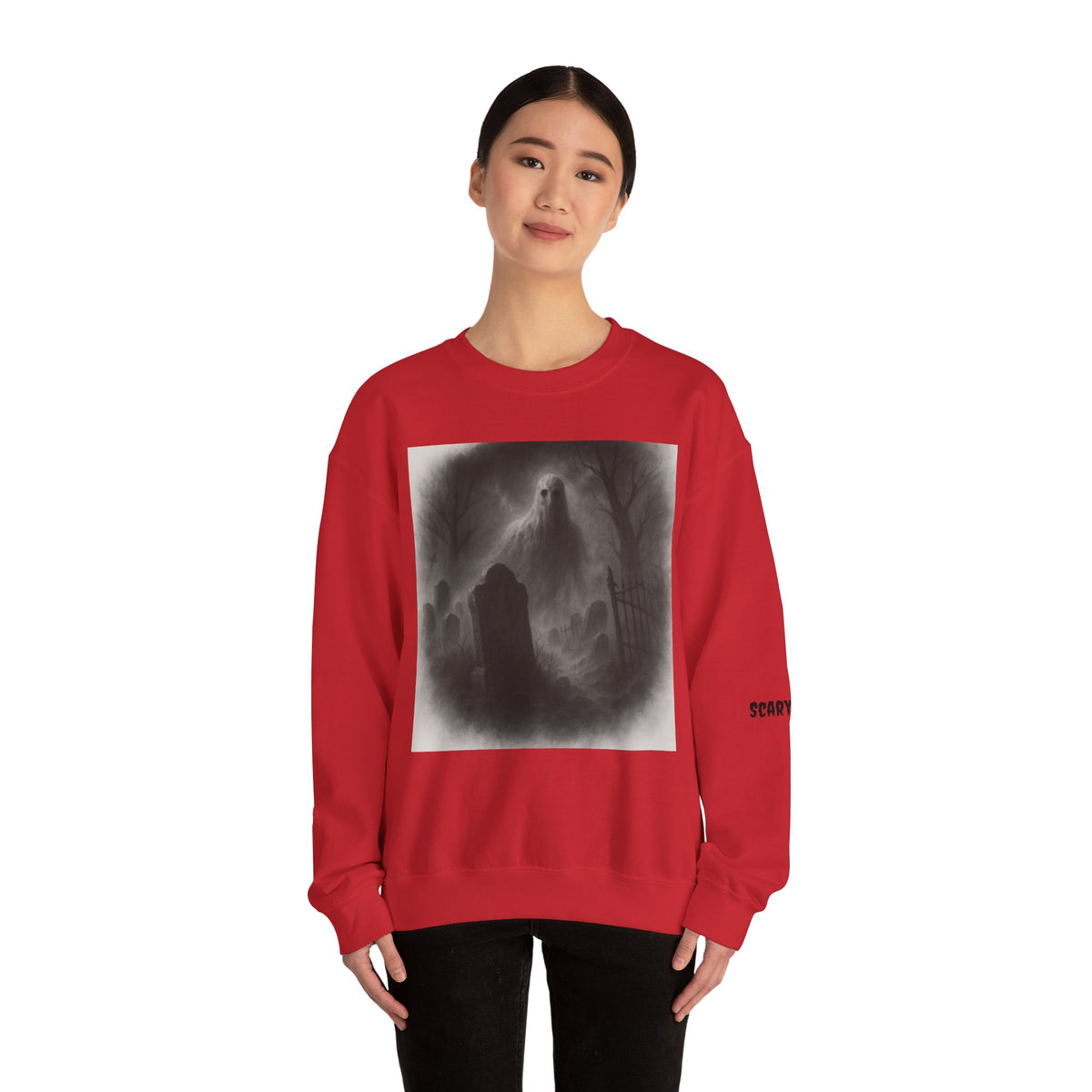 Ghostly Forest Crewneck