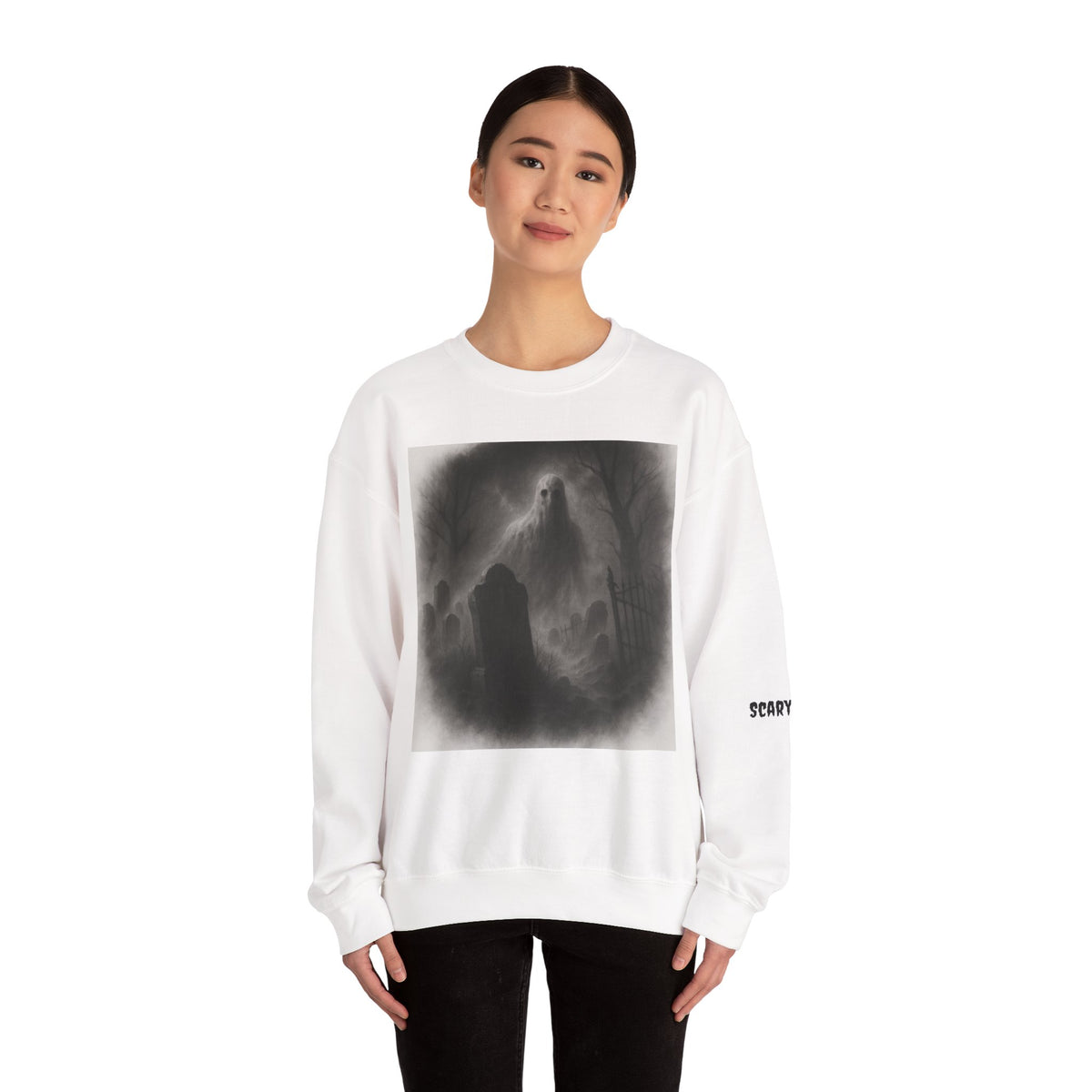Ghostly Forest Crewneck