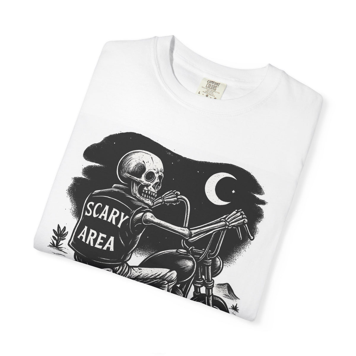 Skeleton Moon Rider Tee