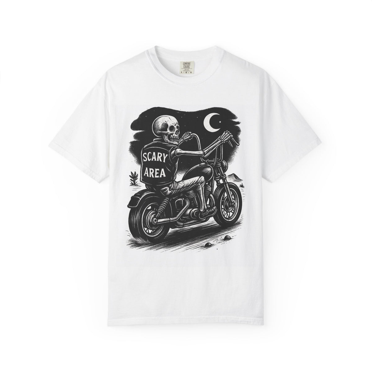 Skeleton Moon Rider Tee