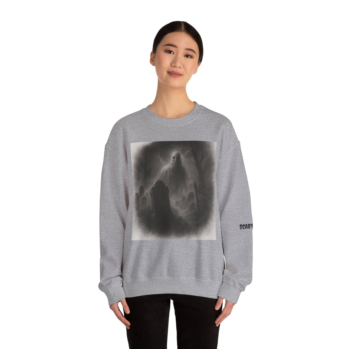 Ghostly Forest Crewneck